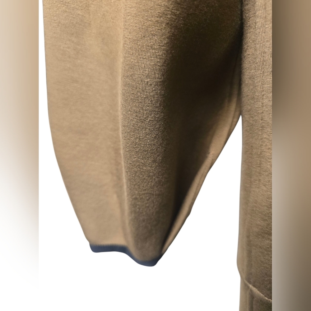 NWT Pearl Lela Rose Double Face Reversible Jersey Dress Womens Small Tan Black - Picture 12 of 16